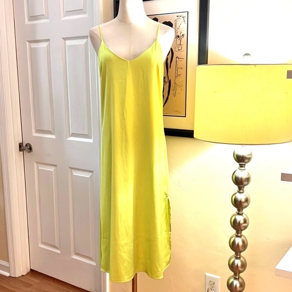 The Drop, ANA Slip Lime Green Sleeveless Dress,Excellent Condition Size Small - Picture 7 of 12